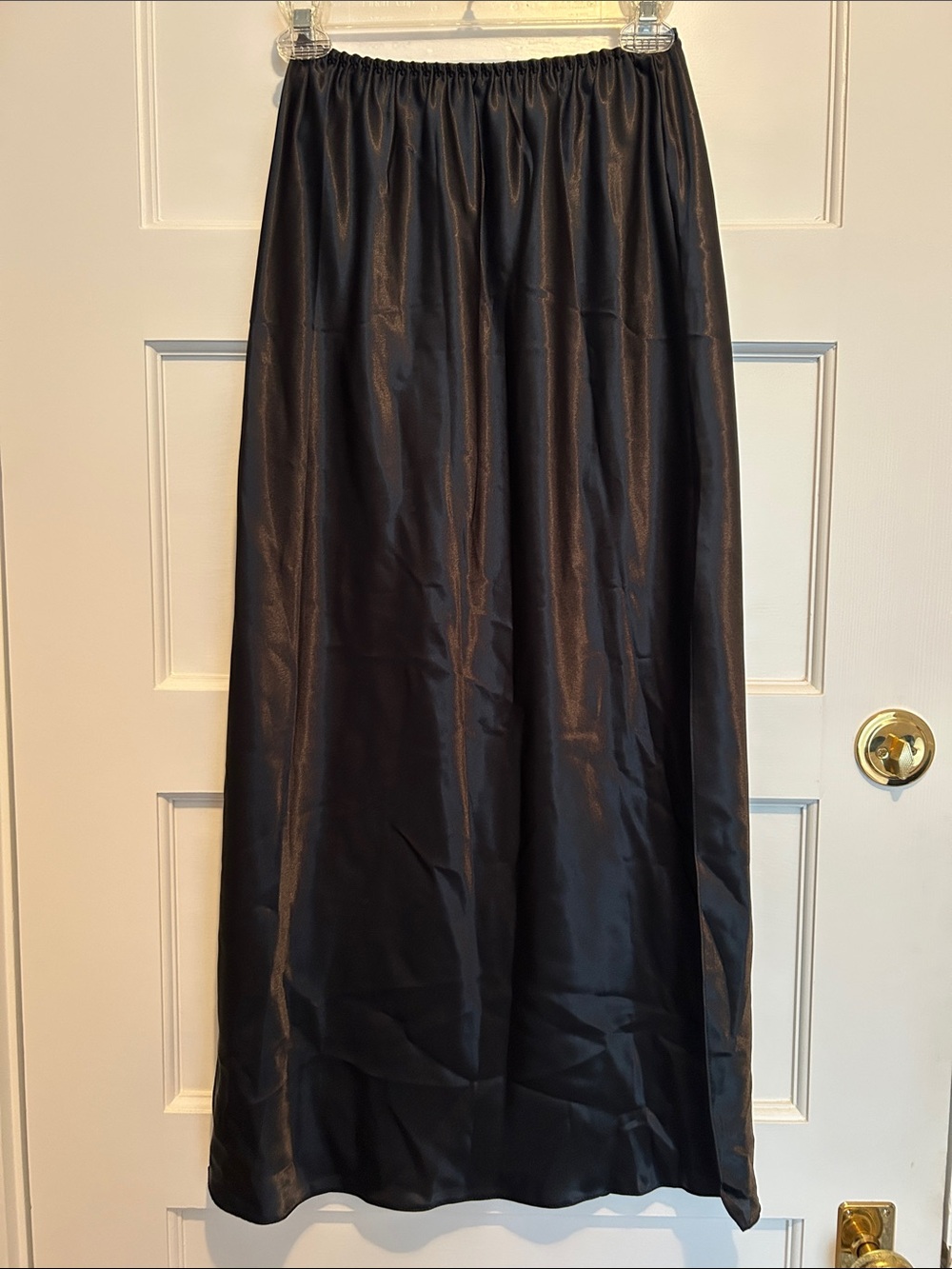 Black Maxi Half Slip